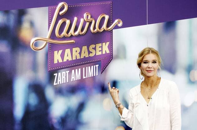 Entertainment Themen der Woche KW20 Entertainment Bilder des Tages Laura Karasek bei der Präsentation der neuen Talkshow Laura Karasek - Zart am Limit im ZDF-Landesstudio. Hamburg, 16.05.2019