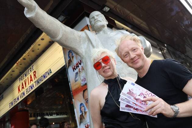 Entertainment Bilder des Tages Kinopremiere von KAVIAR Wien, Gartenbau Kino, 12. 06. 2019 Elena TIKHONOVA, Simon SCHWARZ