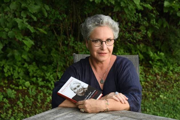 Entertainment Themen der Woche KW26 Katerina Jacob Schauspielerin Tochter von Ellen Schwiers schrieb das Vorwort Muenchen 26.06.19 Zierer Communications Effnerstrasse Pressebrunch mit Katerina Jacob Biografie von Ellen Schwiers Buchvorstellung. Dich hat der Esel im Galopp Verloren. Jacob