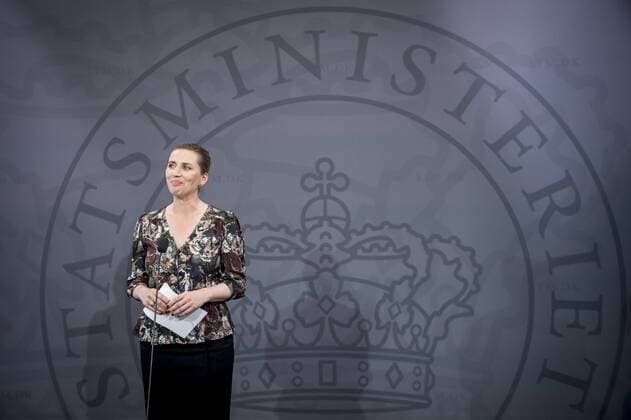 News Themen der Woche KW26 News Bilder des Tages Statsminister Mette Frederiksen taler under overdragelse i Statsministeriet i Koebenhavn, torsdag den 27. juni 2019. Efter regeringsdannelsen overdrages ministerierne torsdag fra VLAK-regeringen til den nye S-regering.. , Denmark Copyright: RitzauxScanpix MadsxClausxRasmussenx cop106 spdk20190627-193243-L