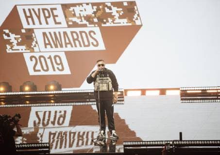 Entertainment Bilder des Tages 10.07.2019, xlakx, Musik , HYPE AWARDS 2019 emspor, v.l.Schauspieler Kida Khodr Ramadan Berlin