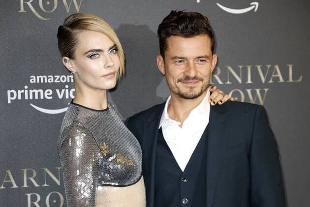 Entertainment Bilder des Tages Cara Delevingne und Orlando Bloom bei der Carnival Row (Amazon) Serien Premiere mit einem Special Screening am 26.08.2019 in Berlin Carnival Row (Amazon) Serien-Premiere in Berlin