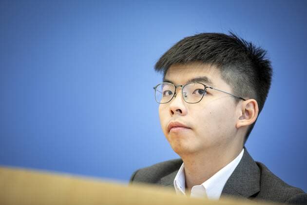 Joshua Wong, Generalsekretaer von Demosisto, aufgenommen waehrend einer Pressekonferenz zur Lage in Hongkong. Berlin, 11.09.2019. Berlin Deutschland