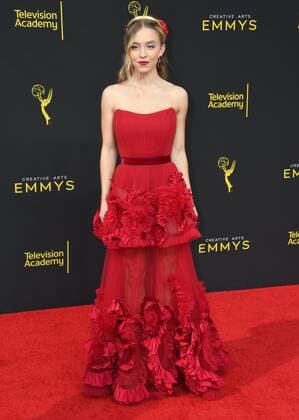 15 September 2019 - Los Angeles, California - Sydney Sweeney. 2019 Creative Arts Emmys Awards - Arrivals held at Microsoft Theater L.A. Live. Photo Credit: Birdie Thompson AdMedia 245020 2019-09-15 California Los Angeles Etats-Unis  Copyright: xAdMediax STAR_245020_490