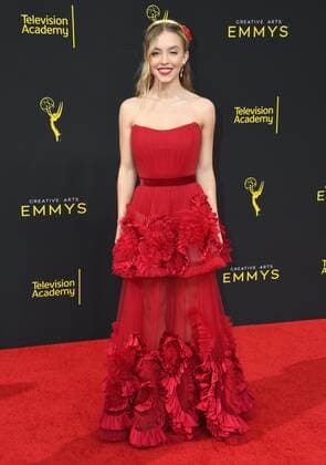15 September 2019 - Los Angeles, California - Sydney Sweeney. 2019 Creative Arts Emmys Awards - Arrivals held at Microsoft Theater L.A. Live. Photo Credit: Birdie Thompson AdMedia 245020 2019-09-15 California Los Angeles Etats-Unis  Copyright: xAdMediax STAR_245020_538