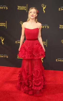 15 September 2019 - Los Angeles, California - Sydney Sweeney. 2019 Creative Arts Emmy Awards Day 2 held at The Microsoft Theater. Photo Credit: FSadou AdMedia 245061 2019-09-15 CA Los Angeles Etats-Unis  Copyright: xAdMediax STAR_245061_045