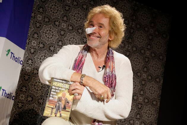Bilder des Jahres 2019, Entertainment 09 September Entertainment Themen der Woche KW38 Entertainment Bilder des Tages Thomas GOTTSCHALK Buchpräsentation Herbstbunt. Wer nur alt wird, aber nicht klüger, ist schön blöd. Wien, Thalia, 20.09.2019 Wien Austria