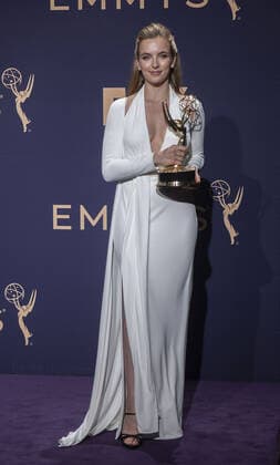 September 22, 2019, Los Angeles, California, U.S: Jodie Comer, winner of the Emmy for Outstanding Lead Actress in a Drama Series for Killing Eve in the press room of the 71st Emmy Awards held at the Microsoft Theater on Sunday September 22, 2019 in Los Angeles, California. JAVIER ROJAS PI Los Angeles U.S. - ZUMAp124 20190922_zaa_p124_363 Copyright: xJavierxRojasx