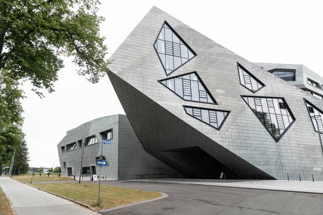 Moderne Architektur von Daniel Libeskind, Universität Lüneburg