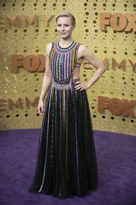 September 22, 2019, Los Angeles, California, U.S: KRISTEN BELL ON the red carpet of the 71st Emmy Awards held at the Microsoft Theater. Los Angeles U.S. - ZUMAp124 20190922_zaa_p124_197 Copyright: xArianaxRuizx