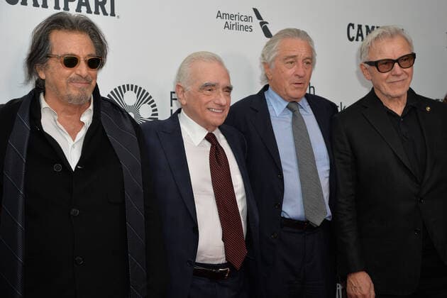 Bilder des Jahres 2019, Entertainment 09 September Entertainment Themen der Woche KW39 Entertainment Bilder des Tages September 27, 2019, New York, NY, USA: September 27, 2019 New York City..Al Pacino, Martin Scorsese, Robert De Niro and Harvey Keitel attending arrivals for The Irishman film premiere and opening night of 57th New York Film Festival on September 27, 2019 in New York City. New York USA Copyright: xKristinxCallahanx