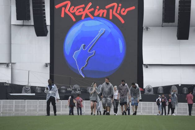 September 28, 2019, Rio De Janeiro, RIO DE JANEIRO, BRAZIL: September 28th....Second day of Rock in Rio, one of the biggest music festivals in the world, located in Barra da Tijuca, west of the city............: ....Brazil, .., 2019.... Rio De Janeiro, : ZUMA Wire) Rio De Janeiro BRAZIL - ZUMAt142 20190928_zap_t142_009 Copyright: xFabioxTeixeirax