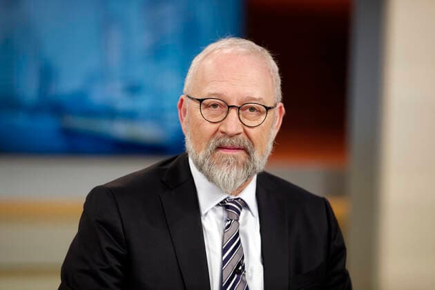 Herfried Münkler 2019-11-10, Berlin, Deutschland Herfried Münkler, Politikwissenschaftler und Autor, zu Gast bei Anne Will im Ersten Deutschen Fernsehen. Thema der Talkrunde: Halbzeit für die GroKo - viel erreicht, viel versäumt?