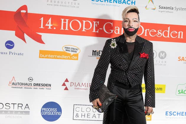 Bilder des Jahres 2019, Entertainment 11 November Entertainment Themen der Woche KW46 Entertainment Bilder des Tages Im Bild: Harald Glööckler Dresden - 14. HOPE-Gala