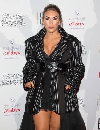 November 16, 2019, London, United Kingdom: Frankie Essex attends the Caudwell Children Float Like A Butterfly Ball at the Grosvenor House in London. London United Kingdom - ZUMAs197 20191116_zaa_s197_261 Copyright: xKeithxMayhewx