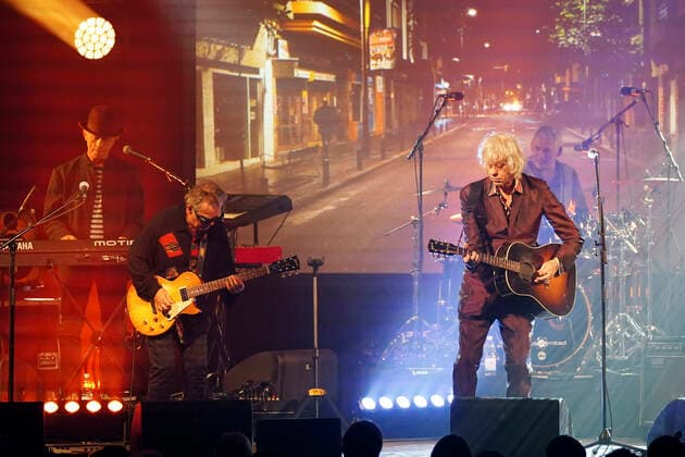 Bob Geldof and The Bobkatz live bei den Jazztagen Dresden 2019 im Ostra-Dome. Dresden, 17.11.2019