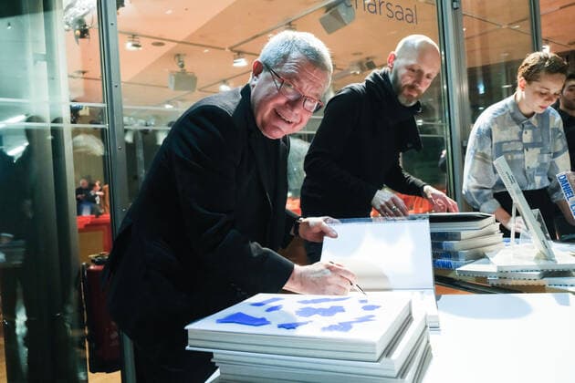 Bilder des Jahres 2019, Entertainment 11 November Entertainment Themen der Woche KW48 Entertainment Bilder des Tages Daniel Libeskind, Star Architekt, bei der Buchvorstellung und Gespräch ÇOn the Duty and the Power of ArchitectureÈ in der Akademie der Künste am 26.11.2019 in Berlin Daniel Libeskind bei Buchvorstellung in Berlin