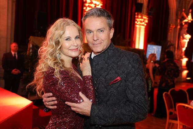 Bilder des Jahres 2019, Entertainment 11 November Woman of the Year Gala 2019 Wien, Rathaus, 27. 11. 2019 Katja BURKARD, Alfons HAIDER