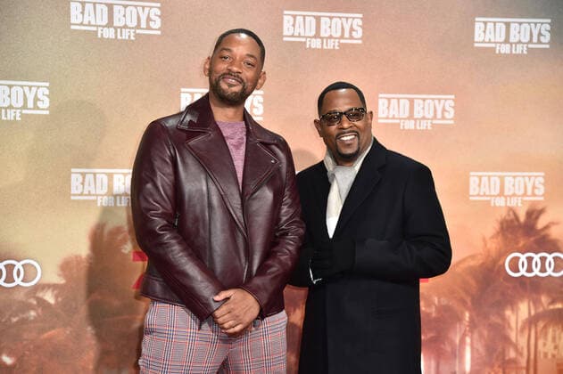 Bilder des Jahres 2020, Entertainment 01 Januar Entertainment Bilder des Tages Will Smith und Martin Lawrence bei der Bad Boys for Life Film Premiere am 7.01.2020 in Berlin Bad Boys for Life Filmpremiere in Berlin