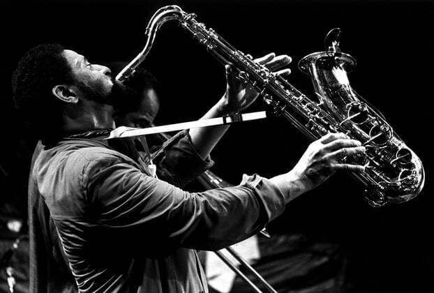 Sonny Rollins In der Fabrik Sonny Rollins Saxophon Hamburg Hamburg Deutschland Germany