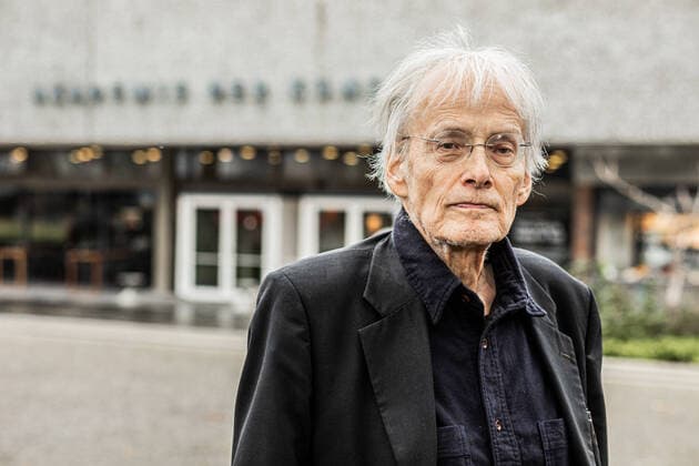 Timm Ulrichs: Weiter im Text Timm Ulrichs in der Adk PK zur Ausstellungseröffnung Timm Ulrichs: Weiter im Text und zum Käthe-Kollwitz-Preis 2020. bei der Pressevoreröffnug am 22.01.2020