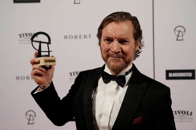 Bilder des Jahres 2020, Entertainment 01 Januar Entertainment Themen der Woche KW04 Entertainment Bilder des Tages AArets mandlige birolle vinder Manus Krepper for sin rolle som far i filmen Dronningen . Danmarks Filmakademis uddeling af Robert Prisen 2020 i Tivoli Hotel & Congress Center i Koebenhavn, soendag den 26. januar 2020.. , Copenhagen Denmark Copyright: NielsxChristianxVilmannx spdk20200126-202314-L