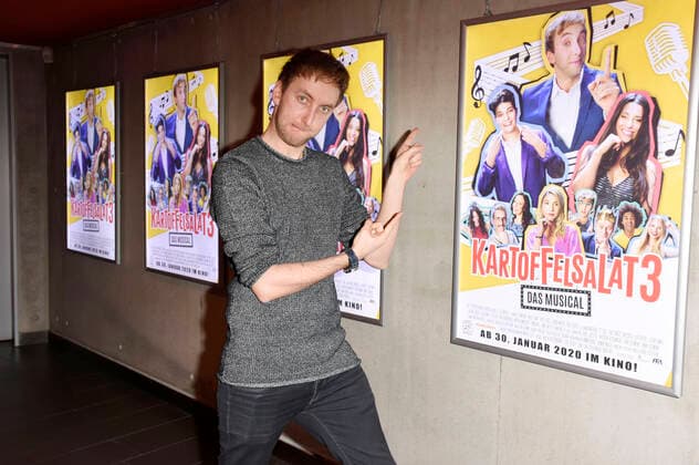 Torge Oelrich FreshTorge beim Fan Screening des Kinofilms Kartoffelsalat 3 - Das Musical im Mathäser Filmpalast. München, 05.02.2020