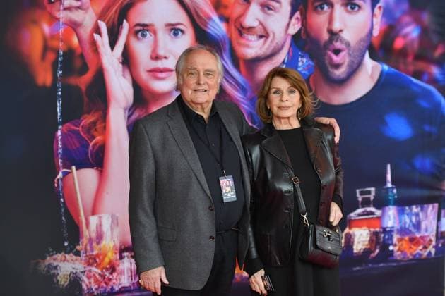 Senta BERGER (Schauspielerin) mit Ehemann Michael VERHOEVEN (Regisseur). Roter Teppich,Red Carpet,Arrival. Filmpremiere,Kinopremiere NIGHTLIFE am 12.02.2020 im Mathaeser Kino in Muenchen,
