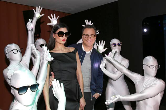 Bilder des Jahres 2020, Entertainment 03 März Entertainment Themen der Woche KW11 Entertainment Bilder des Tages Guido Maria Kretschmer mit Models beim Launch der neuen Brillenkollektion von Guido Maria Kretschmer und Edel-Optics im Hamburger Ding auf der Reeperbahn. Hamburg, 09.03.2020
