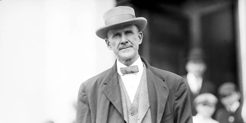 AMERICAN SOCIALIST: THE LIFE AND TIMES OF EUGENE VICTOR DEBS, Eugene V. Debs, 1912, 2017. First Run Films Courtesy Everett Collection !ACHTUNG AUFNAHMEDATUM GESCHÃ„TZT! PUBLICATIONXNOTxINxCANxCHNxFRAxITAxJPNxNORxPOLxRUSxESPxUKxUSA Copyright: xFirstxRunxFeatures CourtesyxEverettxCollectionx MCDAMSO EC008