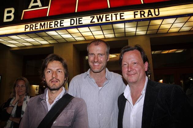 8 Kino: Hans Steinbichler (Regisseur), Robert Seethaler (Drehbuchautor), Matthias Brandt, Die zweite Frau , im Berliner Babylon Kino, Fernsehen, Fernsehfilm, Film Berlin Deutschland, Germany Copyright: xBriganiArt Bartillx 00192655_00192655