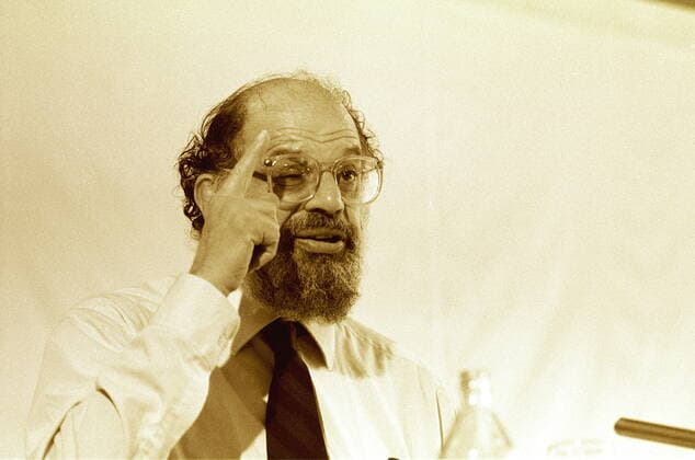 7 Lesung 90: Allen Ginsberg, Jazzpoet, Schriftsteller der Beatgeneration, (á4.4.97)