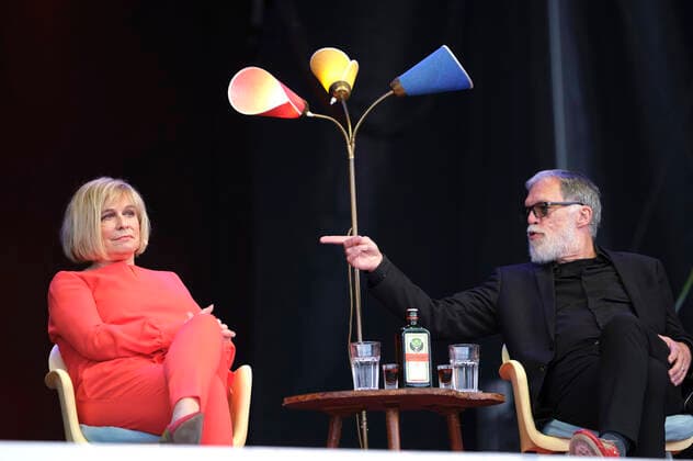 Bilder des Jahres 2020, Entertainment 06 Juni Entertainment Themen der Woche KW23 News Bilder des Tages Mary Roos und Wolfgang Trepper mit ihrem Programm Nutten, Koks und frische Erdbeeren - Die Geschichte des deutschen Schlagers live beim Autokultur-Konzert auf dem Schützenplatz. Hannover, 05.06.2020