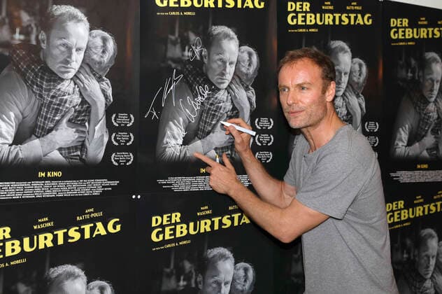 Bilder des Jahres 2020, Entertainment 06 Juni Entertainment Themen der Woche KW25 Mark Waschke bei der Premiere des Kinofilms Der Geburtstag im Luchs Kino am Zoo. Halle Saale, 18.06.2020