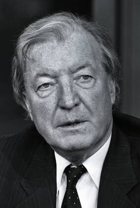 Deutschland, Bonn, 28.03.1990 Archiv-Nr.: 14-64-21 Irlands Premierminister Haughey in Bonn Foto: Charles Haughey Irlands Premierminister Haughey in Bonn