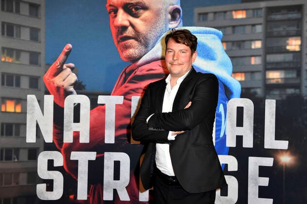 Bilder des Jahres 2020, Entertainment 07 Juli Entertainment Themen der Woche KW28 Stepan Altrichter beim Screening des Kinofilms Nationalstraße Narodni trida im UCI Luxe Mercedes Platz. Berlin, 08.07.2020