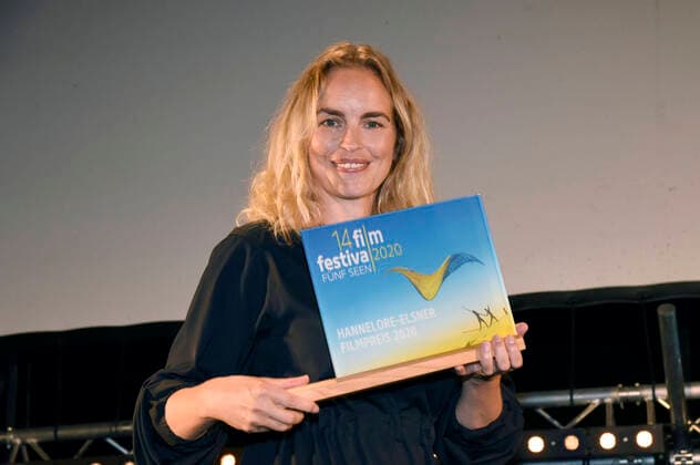 Bilder des Jahres 2020, Entertainment 09 September Entertainment Themen der Woche KW36 Entertainment Bilder des Tages Nina Hoss bei der Verleihung vom Hannelore Elsner Preis beim 14. Fünf Seen Filmfestival 2020 am Seebad Starnberg am Starnberger See. Starnberg, 05.09.2020