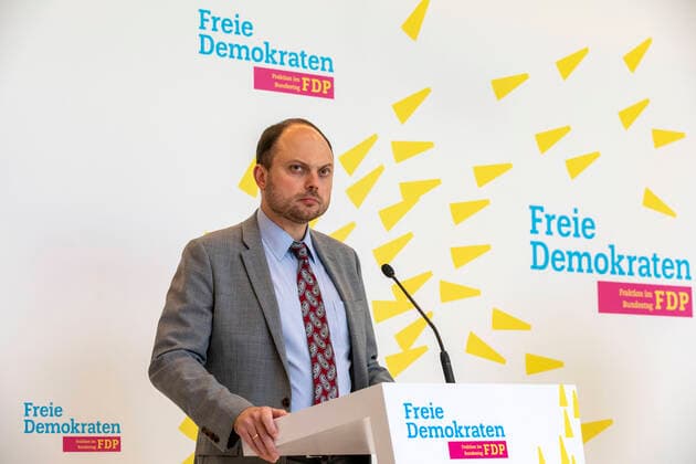 Bilder des Jahres 2020, News 09 September News Themen der Woche KW37 News Bilder des Tages Deutschland, Berlin, Bundestag, Fraktion FDP, Statement vom russischen Oppositionellen Wladimir Kara-Mursa, 08.09.2020