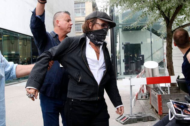 Bilder des Jahres 2020, Entertainment 10 Oktober Entertainment Themen der Woche KW40 Johnny Depp bei der Ankunft zum ZFF Masters auf dem 16. Zurich Film Festival 2020 im Kino Arena Cinemas. Zürich, 02.10.2020