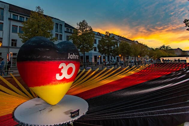 Bilder des Jahres 2020, News 10 Oktober News Themen der Woche KW40 News Bilder des Tages Tag der Deutschen Einheit - Feierlichkeiten in Potsdam, Die EinheitsEXPO zum 30. Jahrestag der Deutschen Einheit, unter dem Leitmotto: Deutschland ist eins: vieles . Bildimpressionen von Samstag den 03. Oktober. Potsdam Brandenburg Deutschland