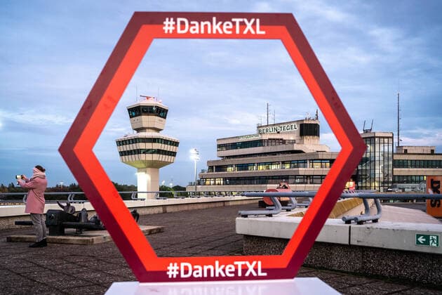 Bilder des Jahres 2020, News 10 Oktober News Themen der Woche KW43 News Bilder des Tages 21.10.2020,Berlin,Deutschland,GER, Flughafen Berlin - Tegel TXL Otto Lilienthal.