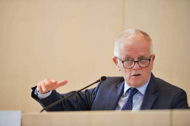 Bilder des Jahres 2020, News 12 Dezember News Themen der Woche KW49 Stuttgart, Fritz Kuhn. Oberbuergermeiser Fritz Kuhn geht nach seiner Amtszeit und zieht Bilanz seiner achtjährigen Arbeit als Rathauschef. Neuer OB in Stuttgart ist Frank Nopper Stuttgart Baden Wuerttemberg Deutschland Copyright: xMaxxKovalenkox