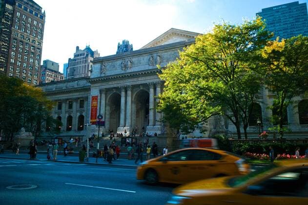 September 27, 2014, New York, New York, United States: New York Public Library, on the corner of 42nd Street with Fifth Avenue New York United States - ZUMAc94_ 20140927_zap_c94_094 Copyright: xKikexCalvox