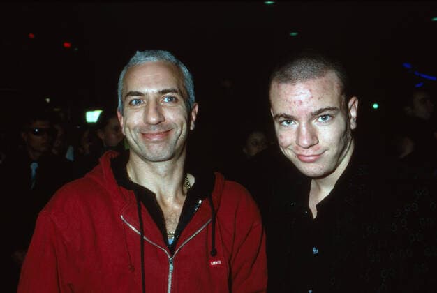 Filmpremiere Der Eisbär in Köln Schauspieler Ralf Richter (links) bei der Filmpremiere des Spielfilms Der Eisbär im Cinedom in Köln, Deutschland 1998., Köln Nordrhein-Westfalen Deutschland