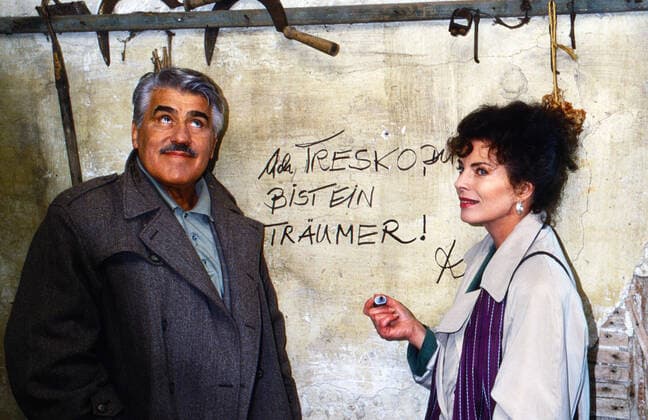 Tresko - Amigo Affäre Tresko - Amigo Affäre, Fernsehfilm, Deutschland 1996, Regie: Hajo Gies, Darsteller: Mario Adorf, Gudrun Landgrebe, Deutschland