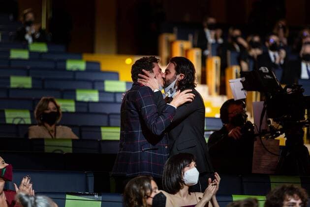 Gala for the 26th annual Jose Maria Forque Awards in Madrid on Saturday, 16 January, 2021 Cordon Press  Gala_Mejor_cortometraje_1.jpg