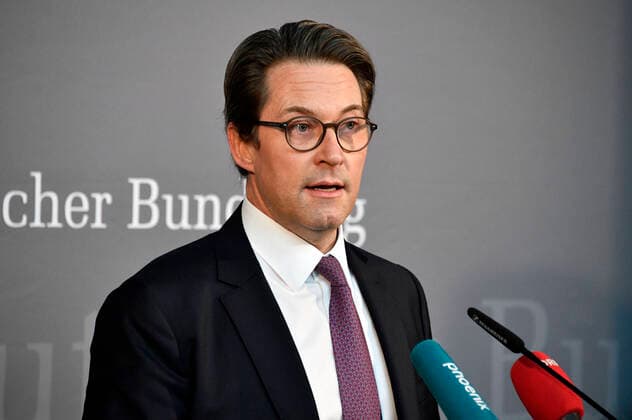 Andreas Scheuer bei der öffentlichen Vernehmung in der Sitzung des 2. Untersuchungsausschusses Pkw-Maut im Marie-Elisabeth-Lüders-Haus. Berlin, 28.01.2021