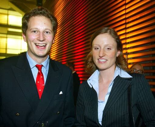 Das Wunder von Lengede Copyright: IMAGO. Herrmann 16.10.2003 Thema: SAT 1 Filmpremiere Das Wunder von Lengede im Kino Cinestar Berlin. Mit Georg Friedrich Prinz von Preussen ( Preußen ) mit Prinzessin Sophie von Isenburg Copyright: xEventpressxHerrmannx