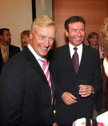 Thema: 3. Mondfest der Landesvetretung Hamburg in Berlin mit : Ole von Beust und Senator Roger Kusch Copyright: xIMAGOxx