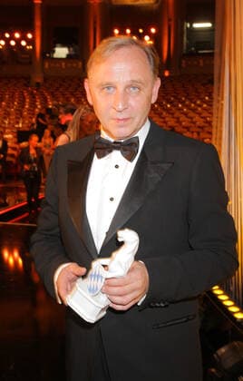 Bayerischer Fernsehpreis 23.05.2014 Preistraeger Gerald Alexander Held, Schauspieler, im Prinzregententheater, Prinzregentenplatz 12, Muenchen, bei der Verleihung des - Bayerischer Fernsehpreis Blauer Panther - 23.05.2014 -